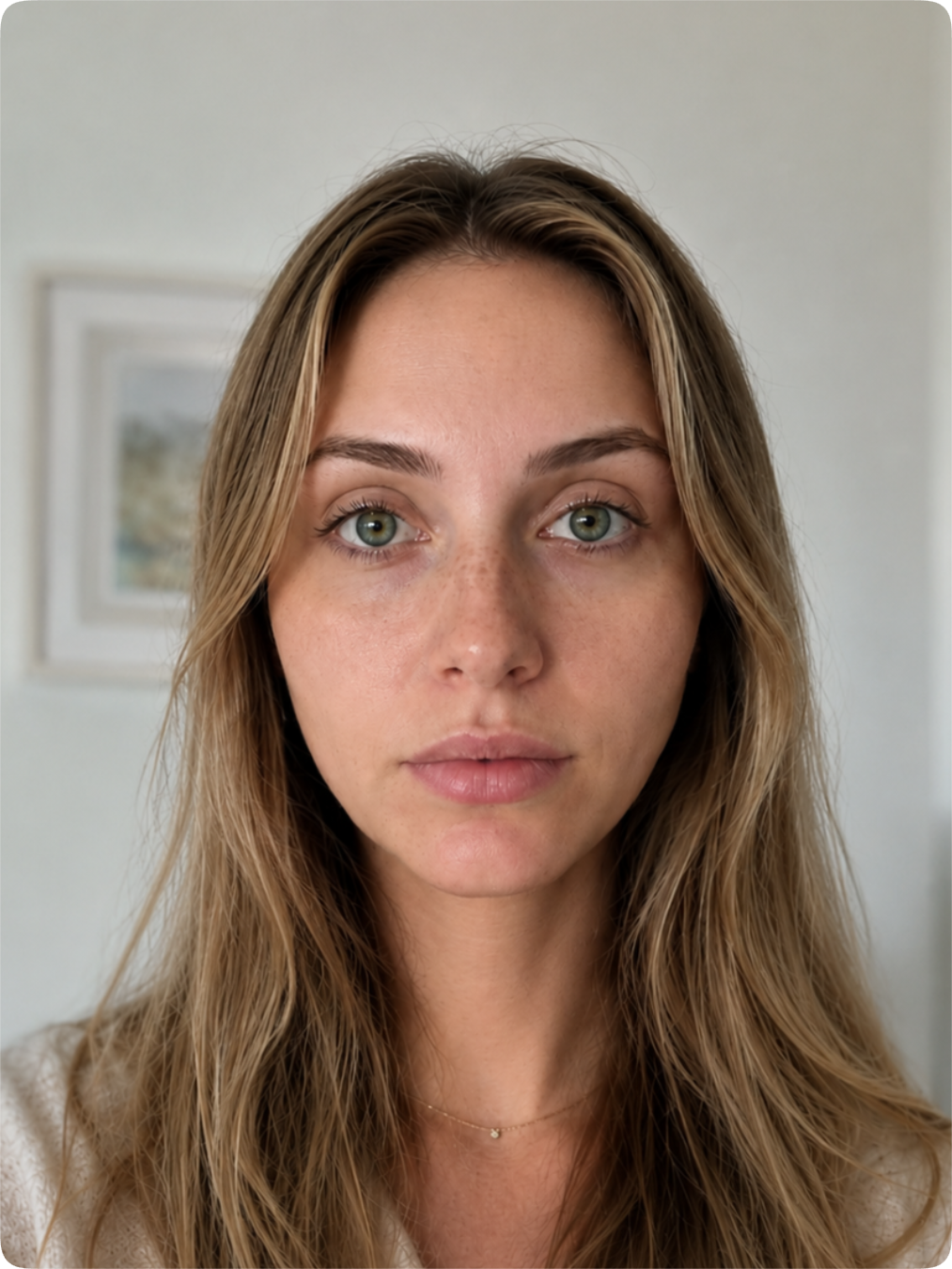 Skin at most recent scan